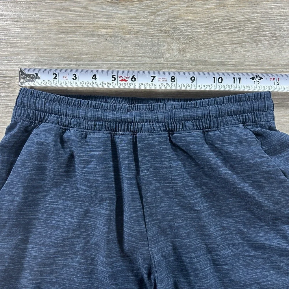 Lululemon‎ Pace Breaker Shorts Mens Small Navy Heathered 7 Inch Inseam Linerless